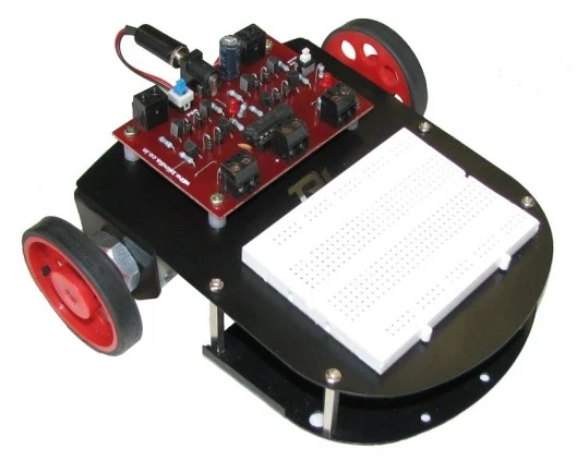 Original eBOT chassis and breadboard robot platform
