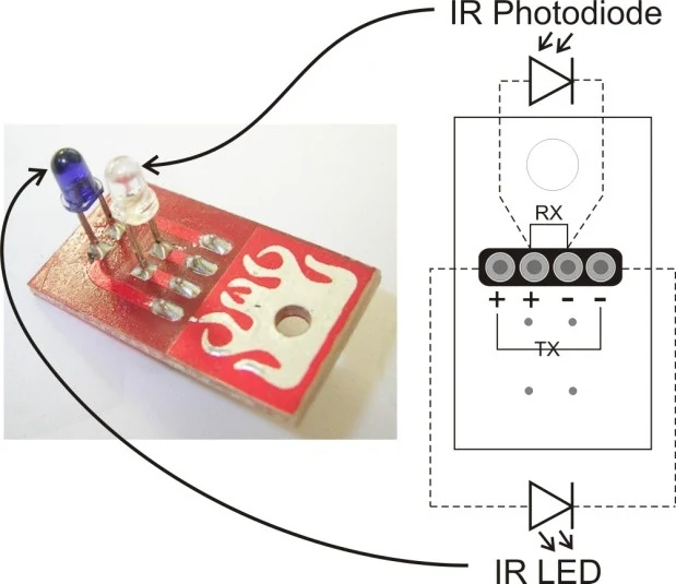 Original reflective IR sensor board
