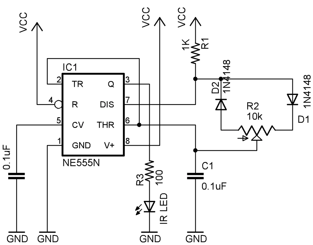 Original 555 PWM control circuit