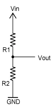 Original voltage divider diagram