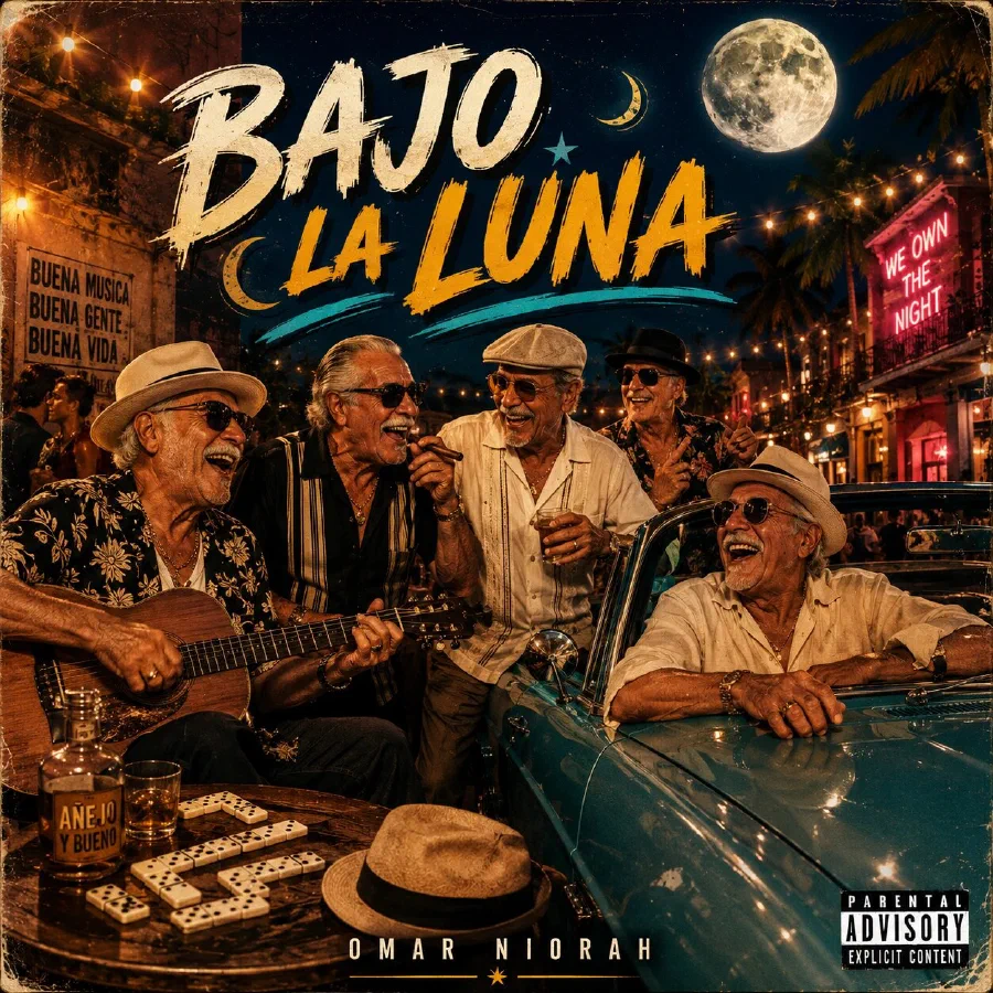 Bajo La Luna (We Own The Night), cover art
