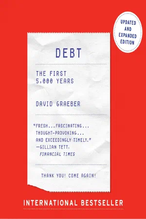 Debt: The First 5,000 Years, cover